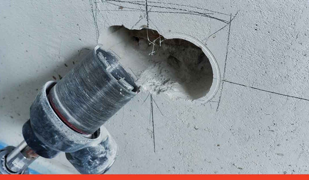 Betonghåltagning i Stockholm