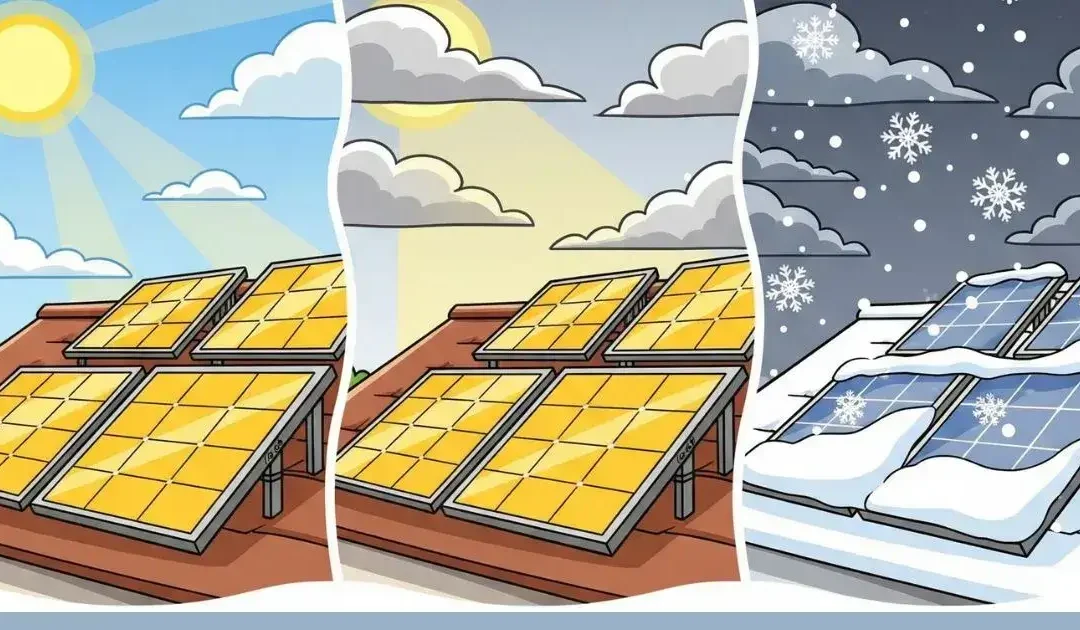 Årstids- och klimatpåverkan: Hur solcellernas effektivitet påverkas av olika årstider