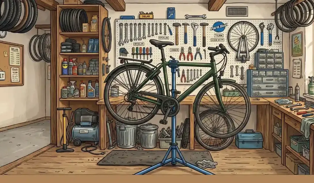 Cykelverkstad i Enskede