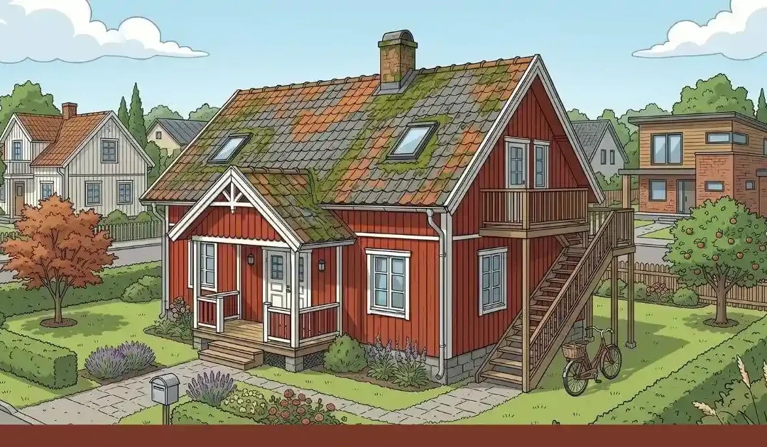Takinspektion för smart takvård Täby
