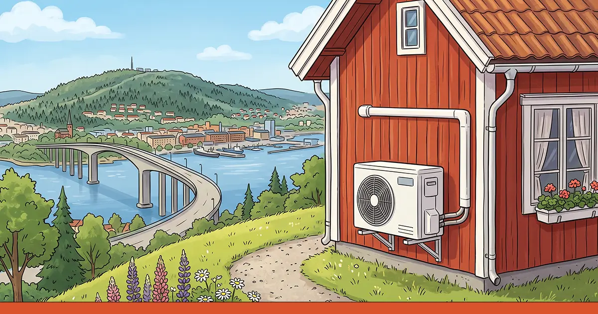 installera varmepump norrland