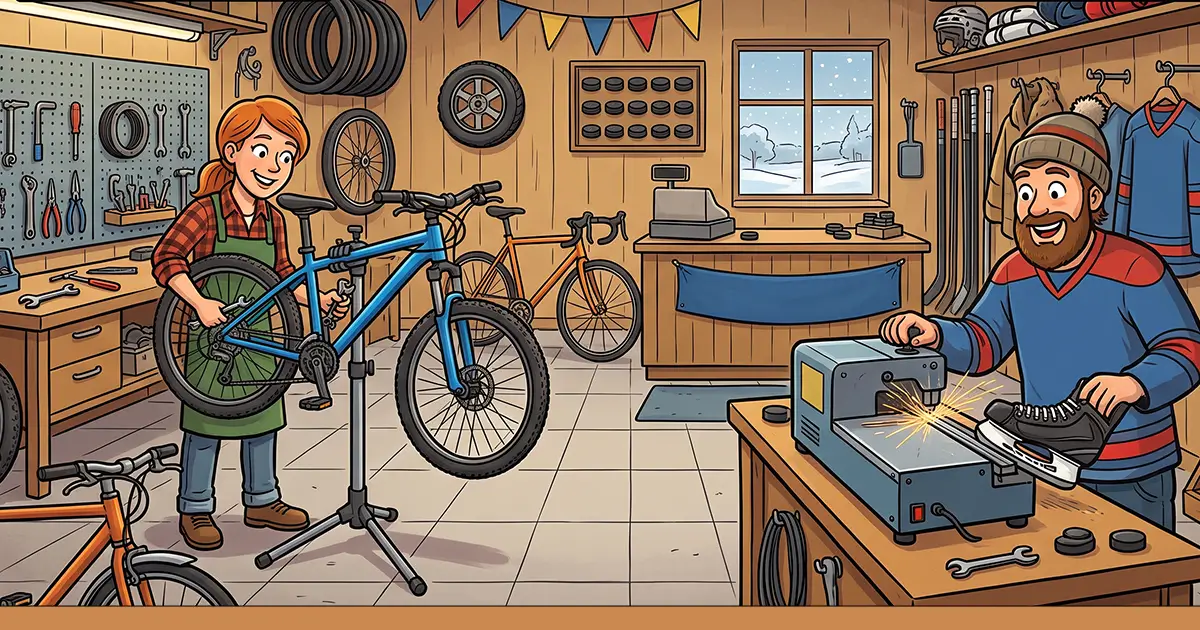 sport och cykelverkstad enskede